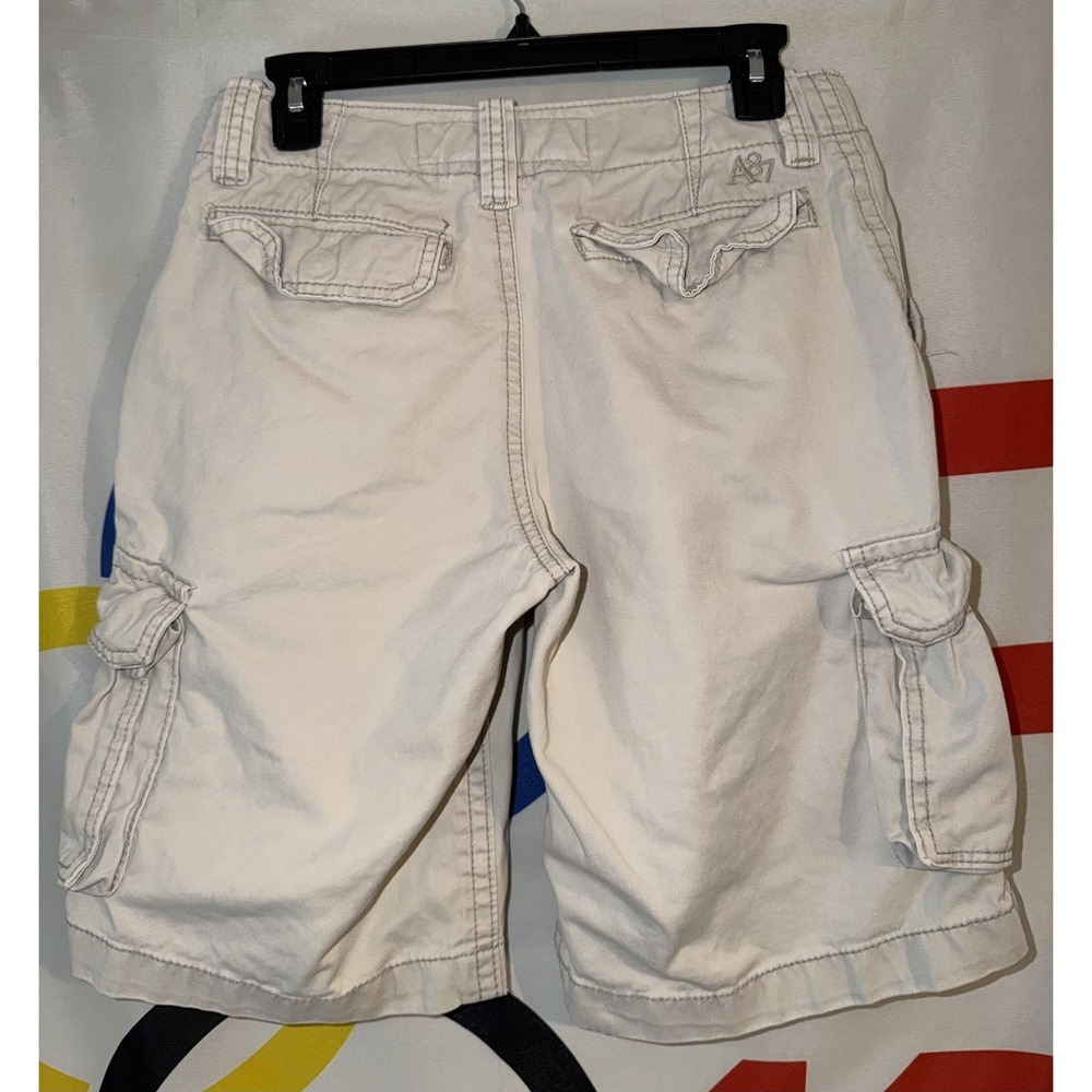 Aeropostale Cargo Shorts Mens 28 Y2K Vintage Baggy Wide Leg - Picture 5 of 9